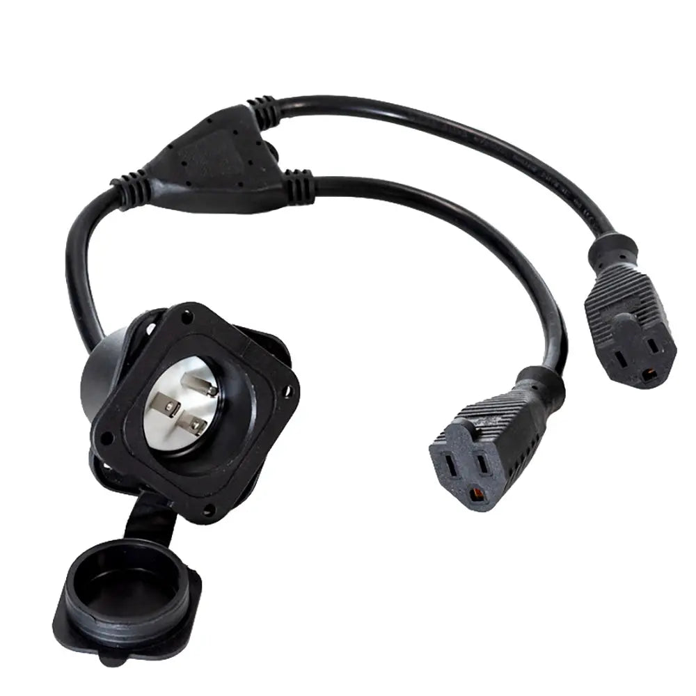 Pro-Guide Batteries TWPD Double AC Receptacle for Vehicle Charging