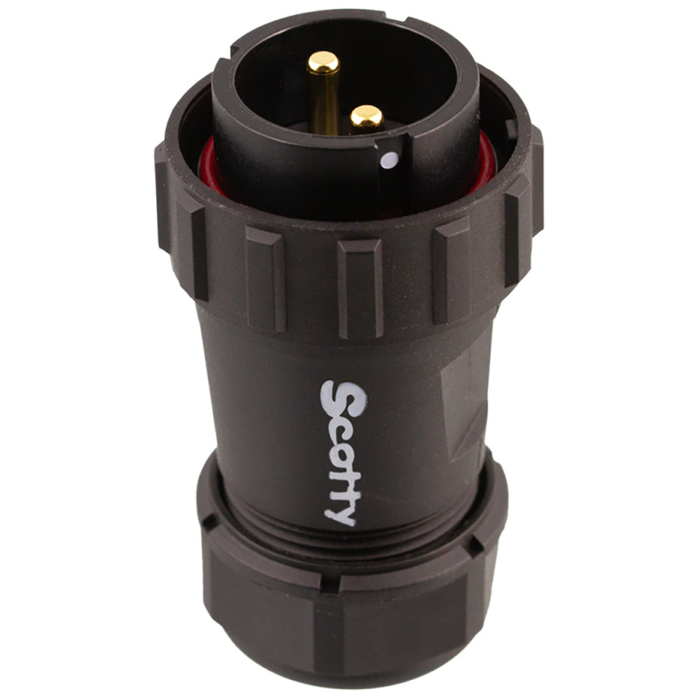 Scotty 2123 Marine Grade 12V Plug for Downriggers and Line Pullers