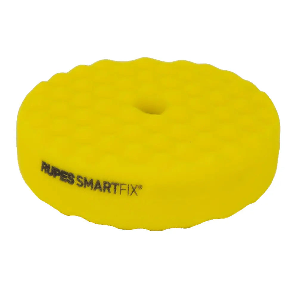 RUPES SMARTFIX 180mm Double-Sided Fine Foam Polishing Pad - Yellow