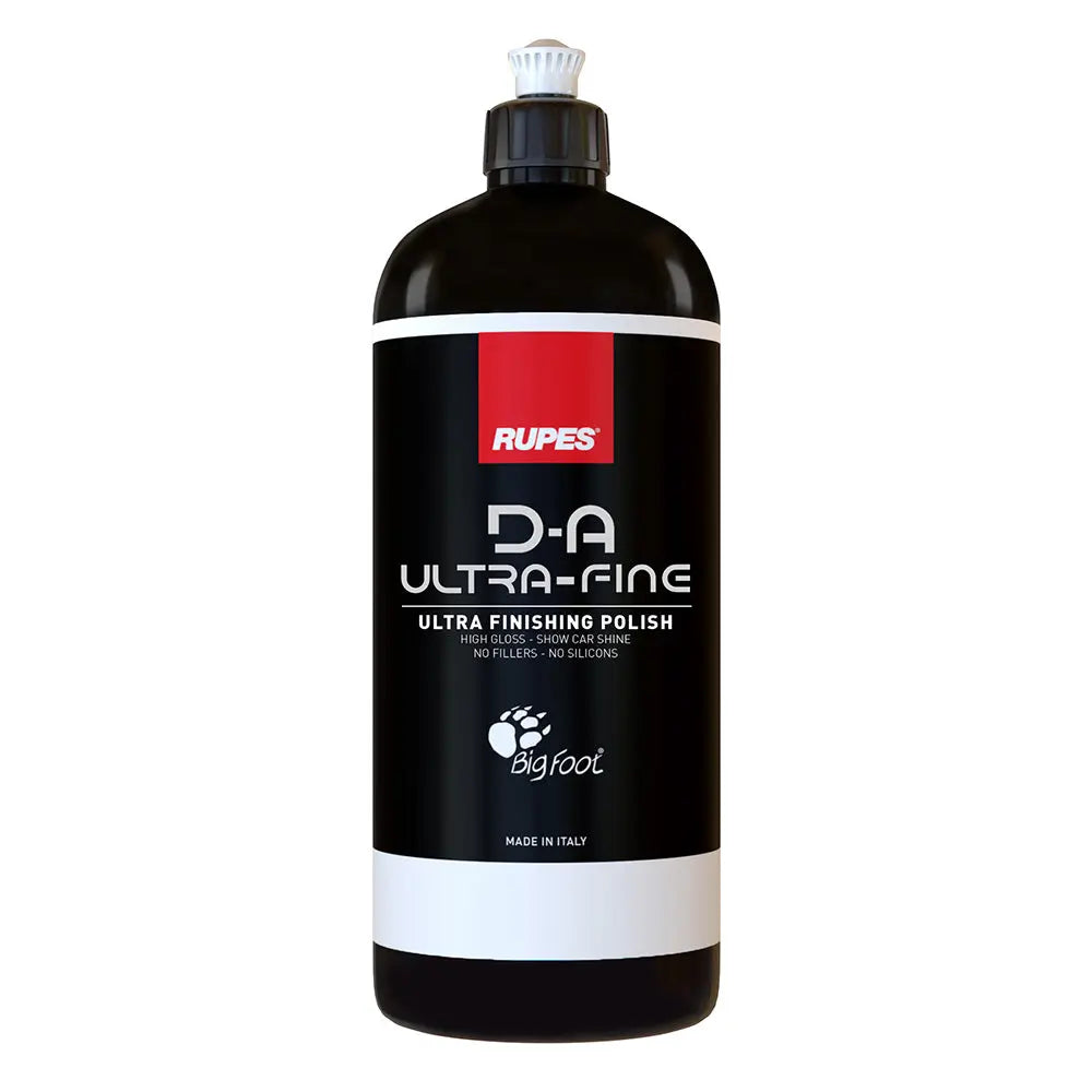 RUPES D-A Ultra-Fine High Performance Ultra Finishing Polish 33.8 oz for Soft and Haze-Prone Paints