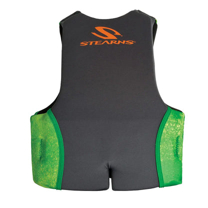Stearns Youth Hydroprene Life Vest - Type III Green for Kids 50-90 lbs
