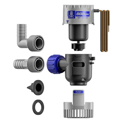 T-H Marine HYDRA Cartridge Bilge Pump - 800 GPH - 12V for Reliable Water Removal