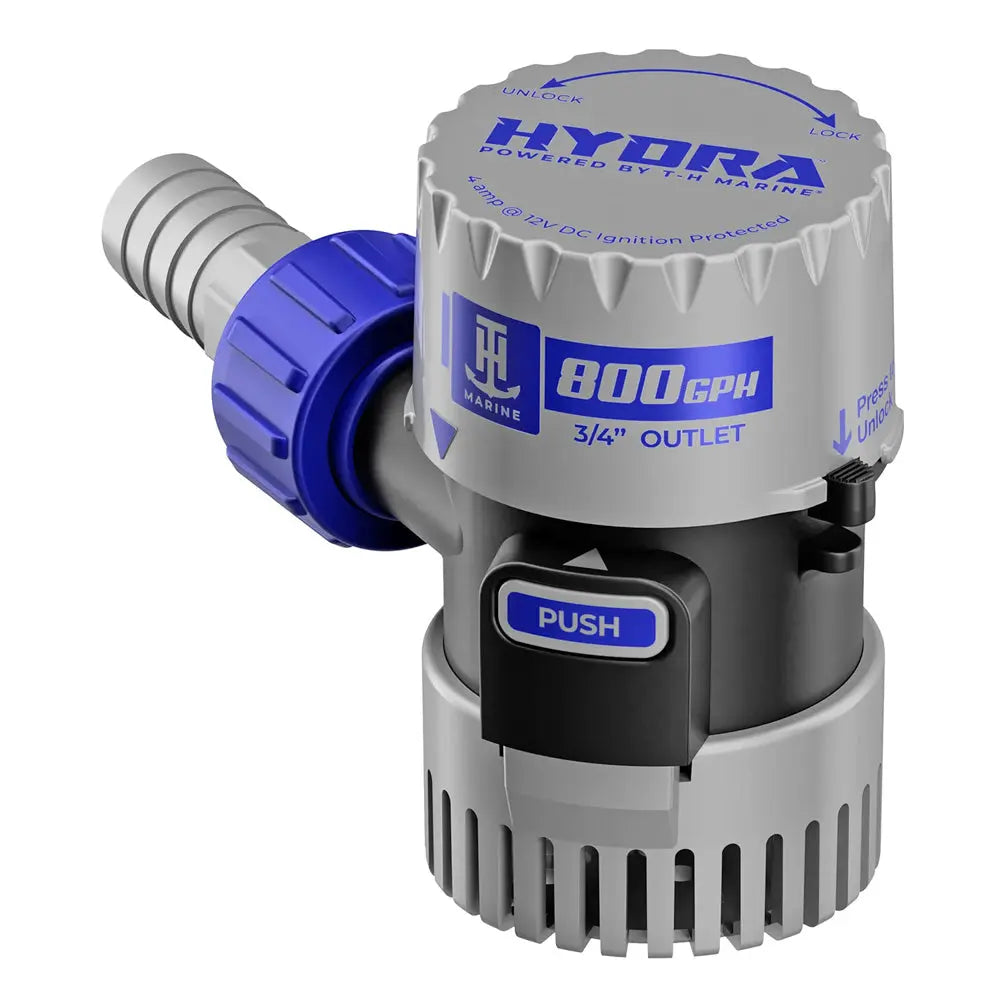 T-H Marine HYDRA Cartridge Bilge Pump - 800 GPH - 12V for Reliable Water Removal