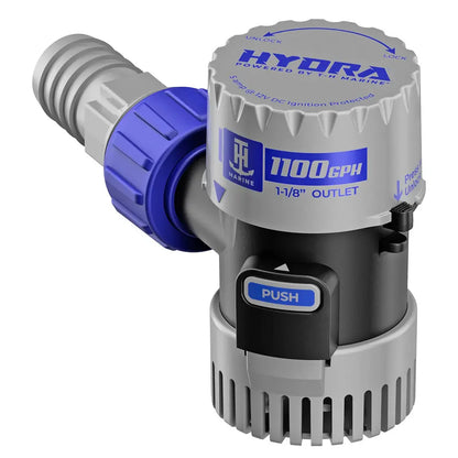 T-H Marine HYDRA Cartridge Bilge Pump - 1100 GPH, 12V Marine Water Removal Pump