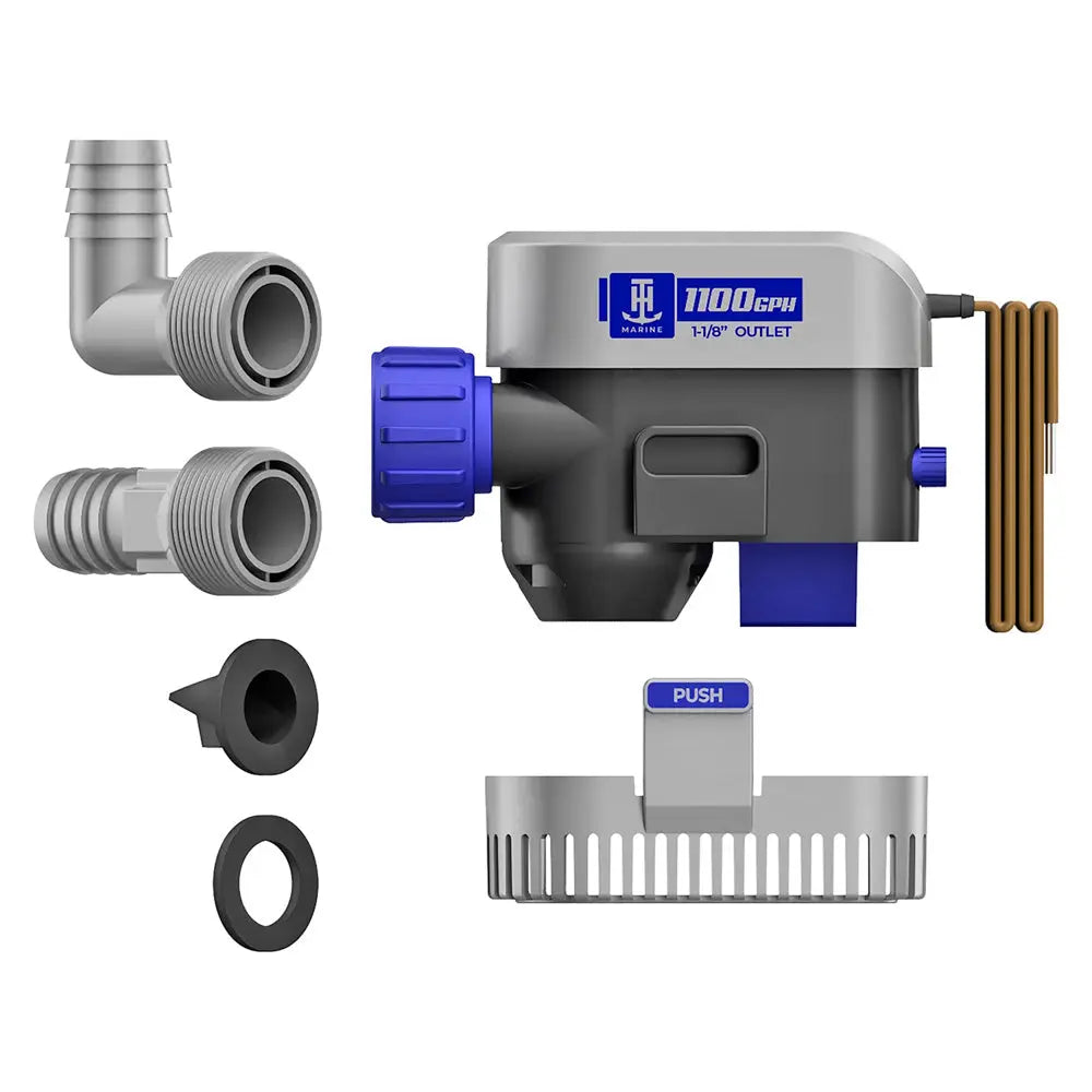 T-H Marine HYDRA Automatic Bilge Pump 1100 GPH 12V for Reliable Marine Water Removal