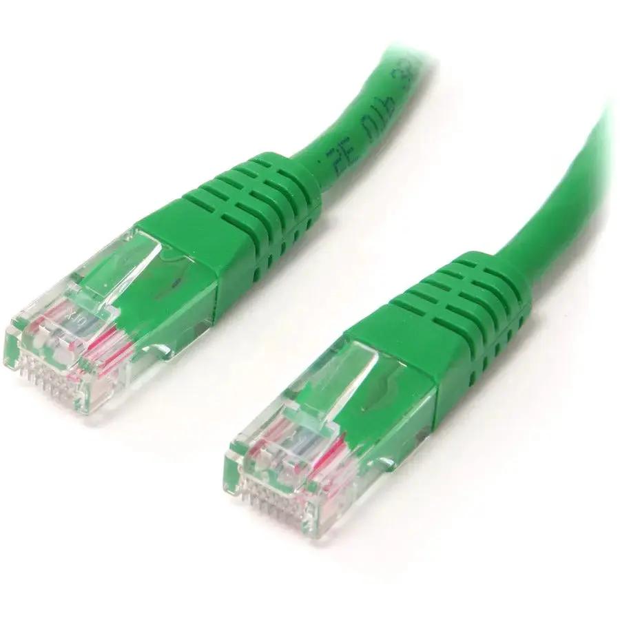 StarTech.com 10 ft Green Molded Cat5e UTP Patch Cable - Reliable Ethernet Connection with Color Coding by StarTech.com