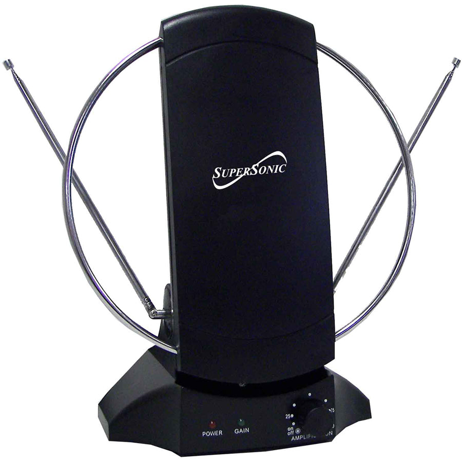 Supersonic SC605 HDTV and Digital Amplified Indoor TV Antenna