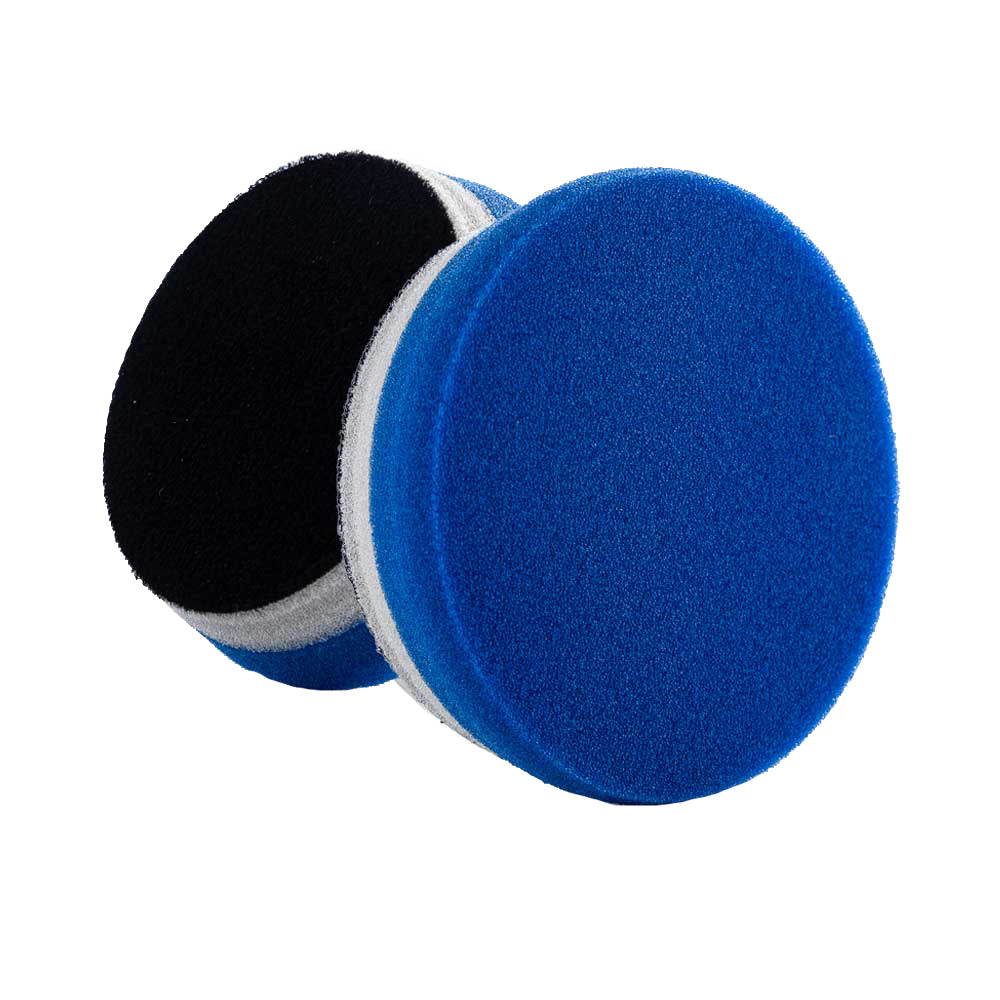 Lake Country HDO Blue Heavy Polishing Pad 3.5 Inch x 1 Inch for Deep Defect Removal