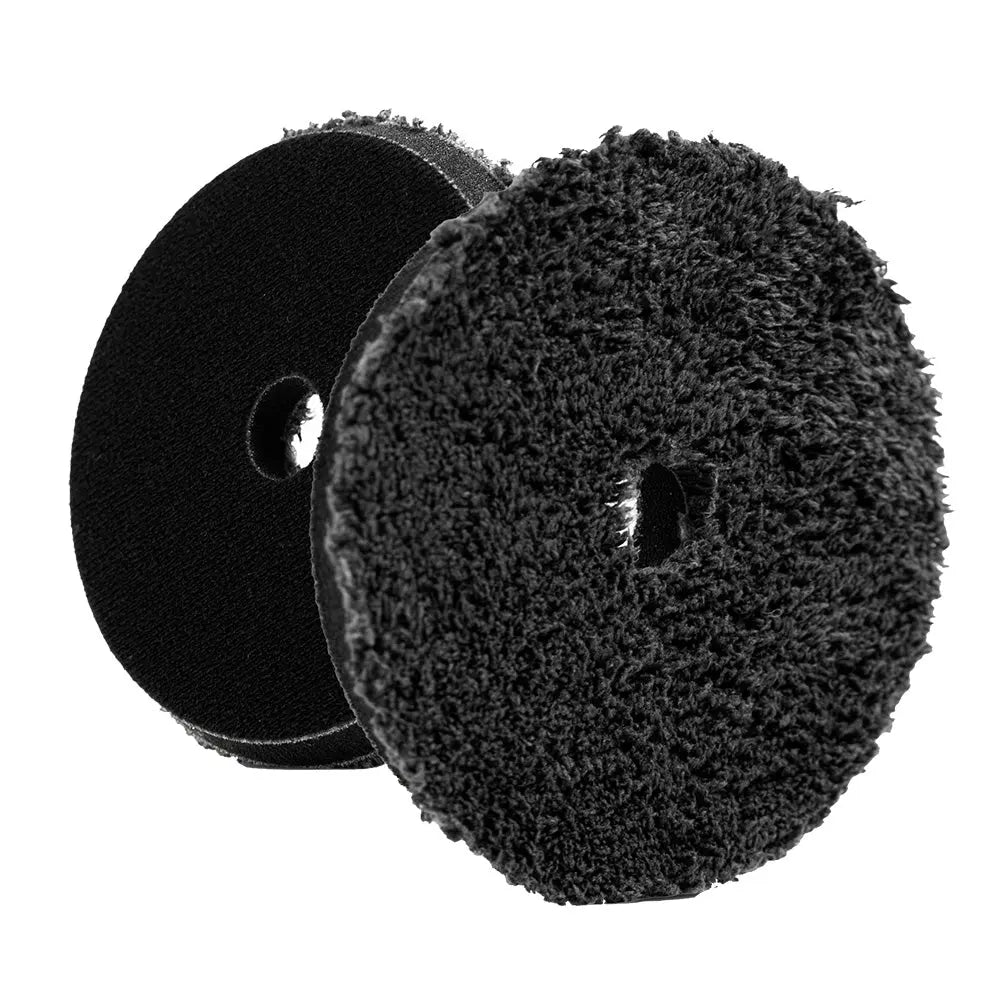 Lake Country HDO Black Microfiber Polishing Pad 5.5 inches for Long-Throw Sanders