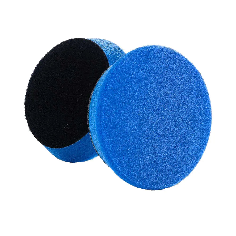 Lake Country SDO Blue Heavy Polishing Pads 3.5-inch x 7/8-inch - 2 Pack for Deep Defect Removal