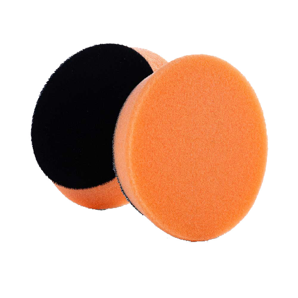 Lake Country SDO Orange Polishing Pad 3.5 Inch x 7/8 Inch (2-Pack) for Fine Finishing and Light Swirl Removal