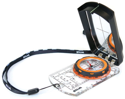 SILVA Ranger 2.0 Compass Orange - Reliable Navigation Tool with Bright Orange Casing