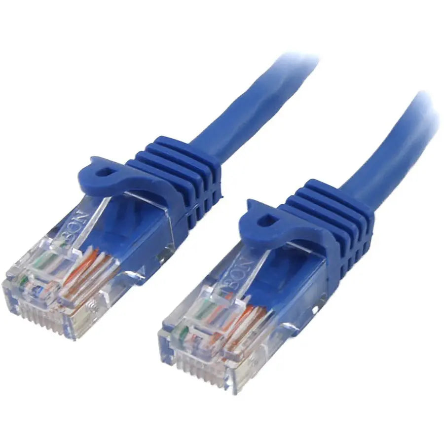 StarTech.com 3 ft Blue Snagless Cat5e UTP Patch Cable - Reliable Ethernet Connection