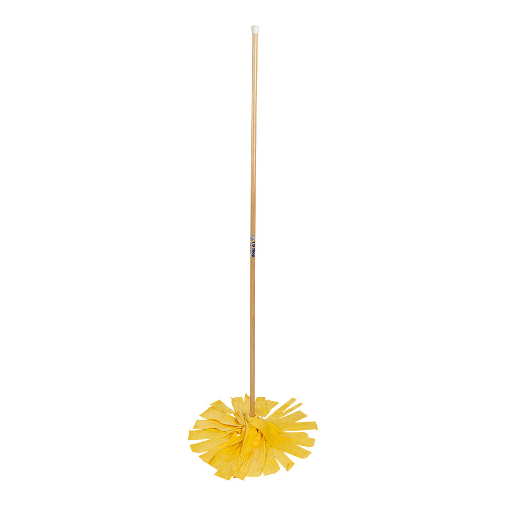 TD Mop 5' Wood Handle Chamois Mop, Part Number 5FTWOOD