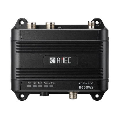 AMEC B650WS Class B AIS Transceiver with Wi-Fi and VHF Antenna Splitter - 5W SOTDMA, NMEA 2000 & USB