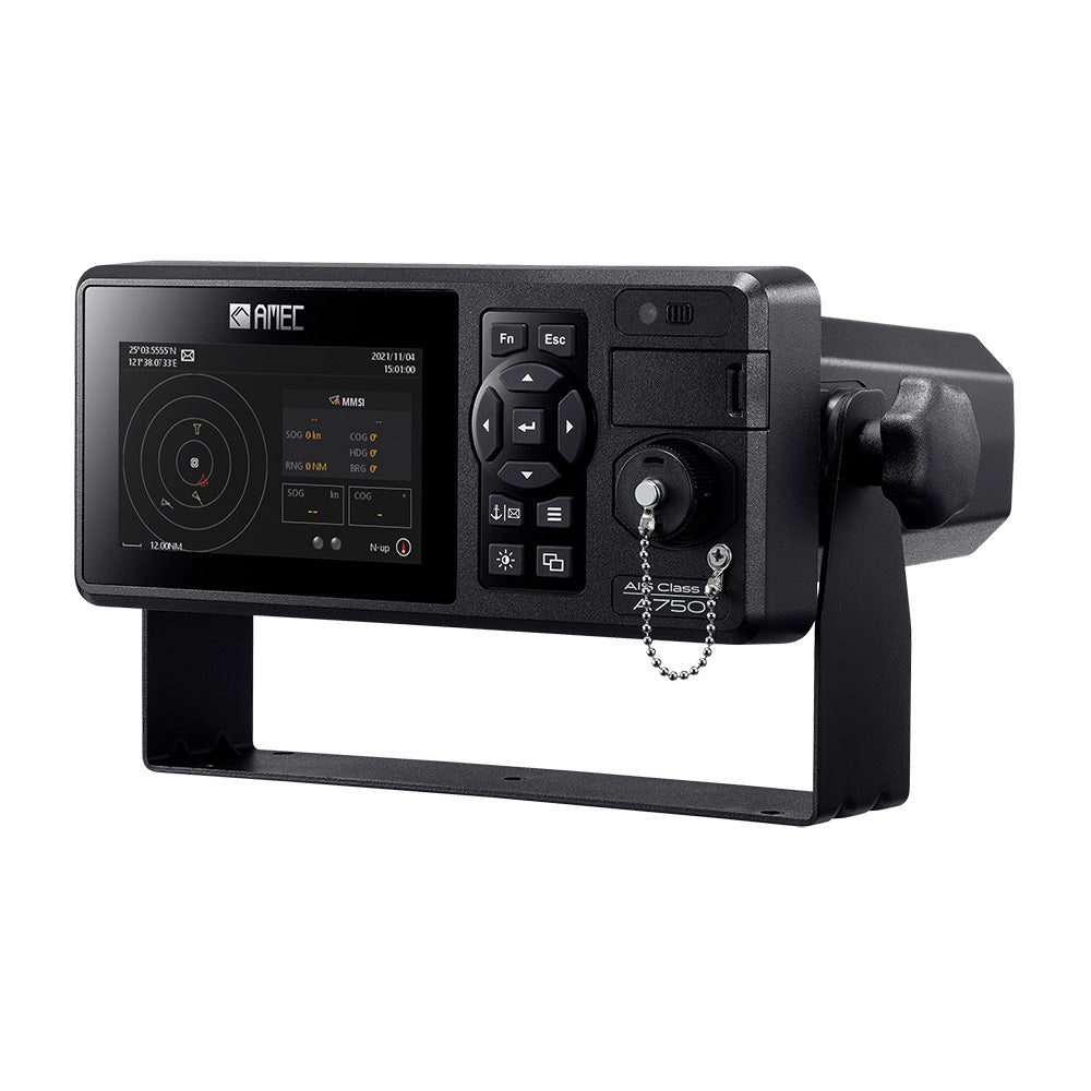 AMEC A750 Class A AIS Transceiver with 4.3-Inch Sunlight-Readable Color Display