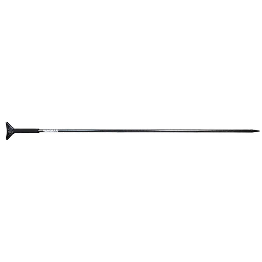 YakGear YakStick 6.5 ft Black Floating Stake-Out Anchor Stick with Mudfoot