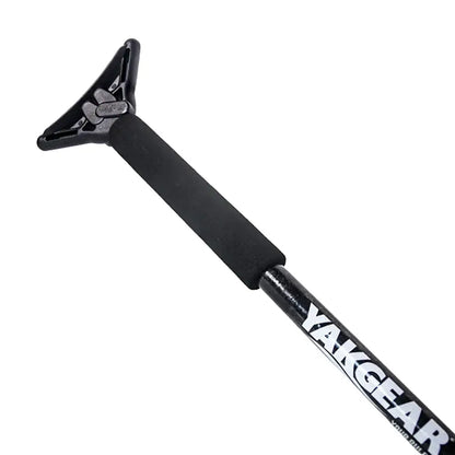 YakGear YakStick 6.5 ft Black Floating Stake-Out Anchor Stick with Mudfoot