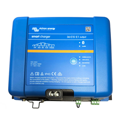 Victron Energy Smart IP43 Charger 36V 15A with Bluetooth and VE.Direct Connectivity