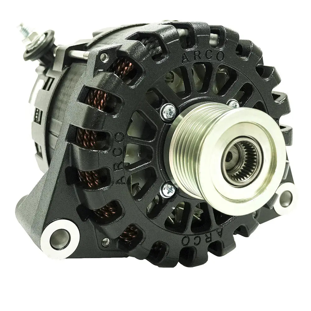 ARCO Marine Zeus A8000-48V 8kW Ford Transit Alternator with Isolated Ground and K6 Pulley