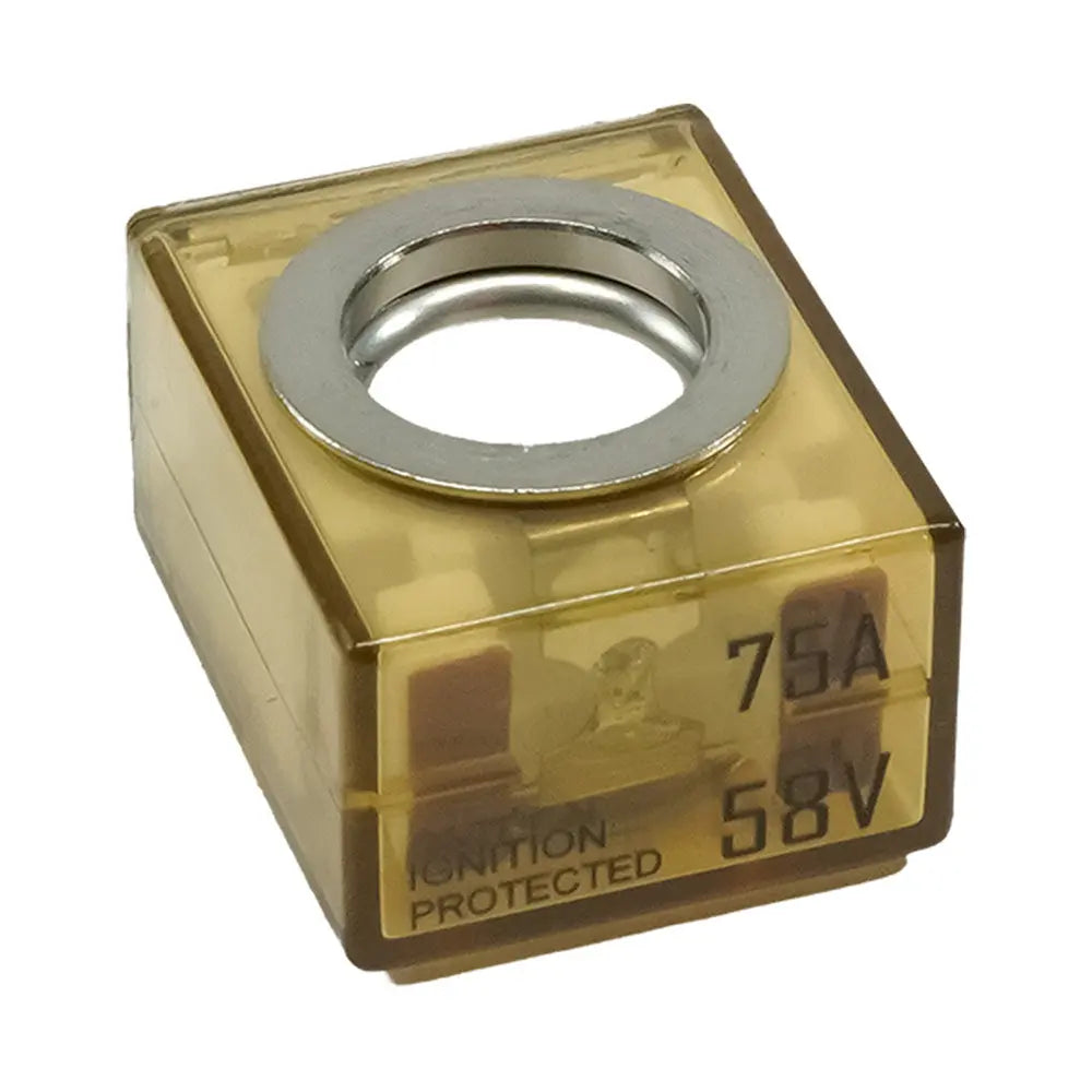 Egis Mobile Electric MRBF Terminal Fuse - 75A for Marine and Automotive Applications