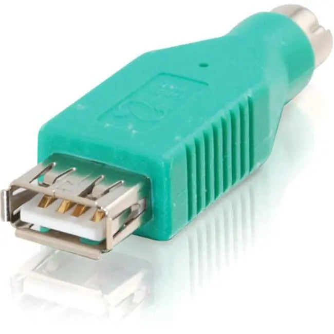 C2G USB Type-A Female to PS/2 Adapter Converter for Keyboard and Mouse - Model 35700