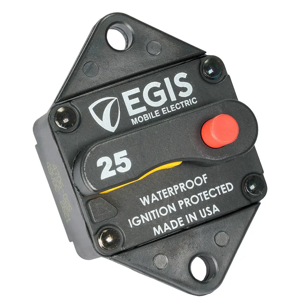 Egis Mobile Electric 25A Circuit Breaker - 85 Series Panel Mount for Reliable Circuit Protection