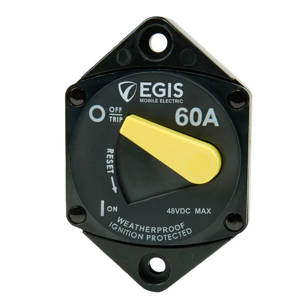 Egis Mobile Electric 60A Circuit Breaker - 87 Series Panel Mount