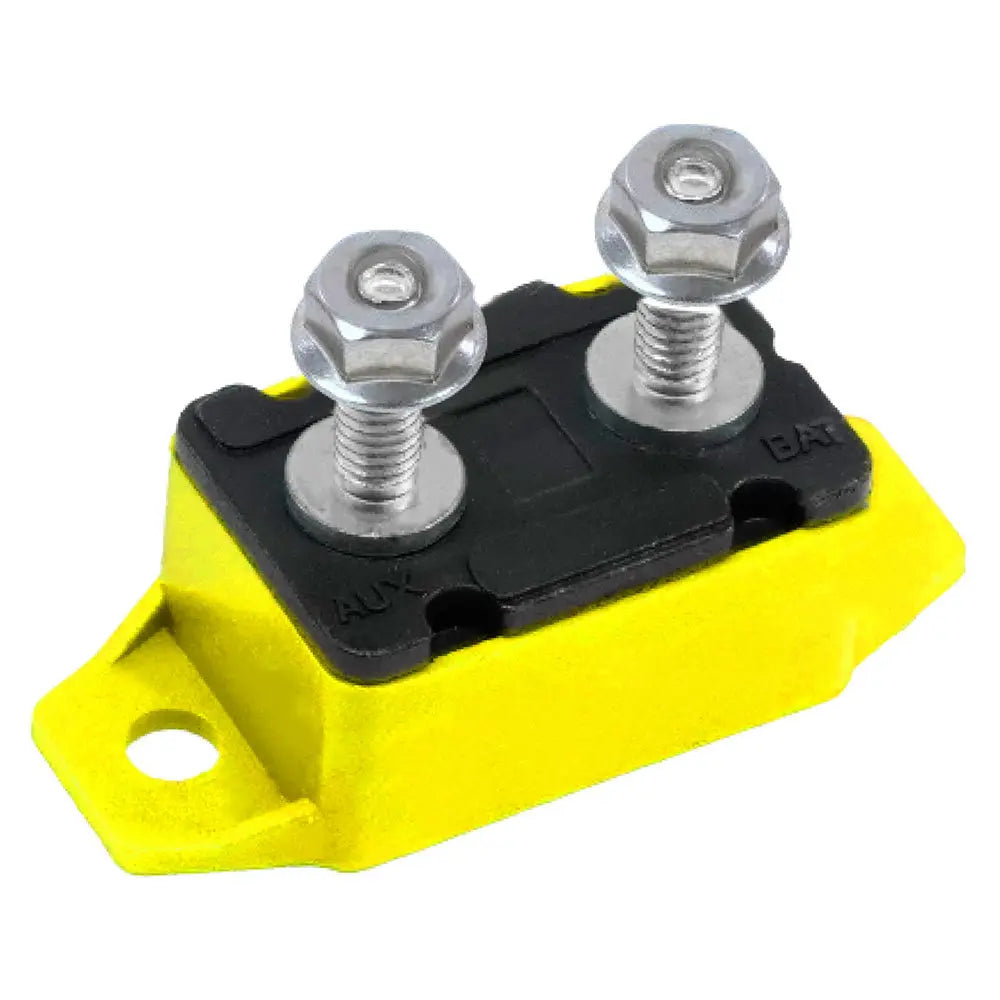 Egis Mobile Electric 20A Yellow Short Stop Circuit Breaker, Part #4730-20