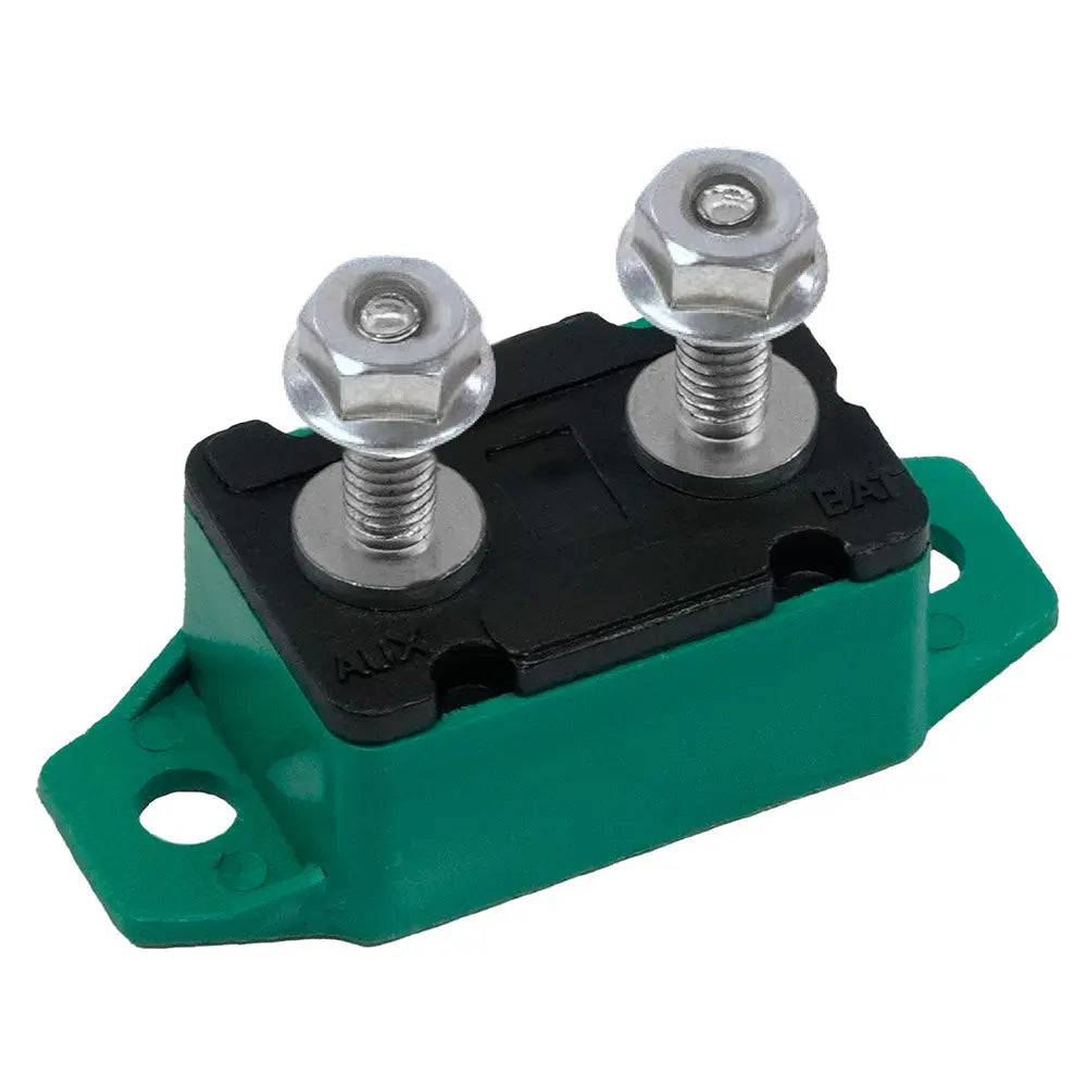 Egis Mobile Electric 30A Green Short Stop Circuit Breaker