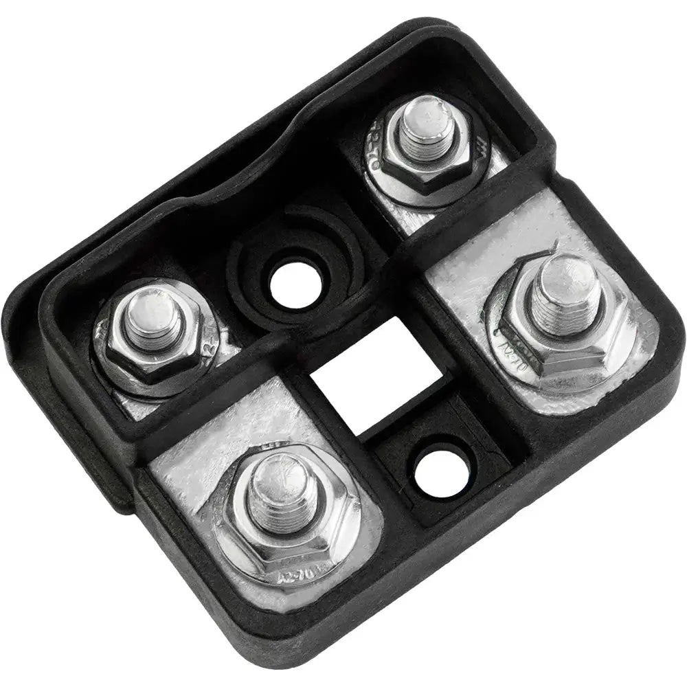 Egis Mobile Electric Compact Med Amp AMI/MIDI Fuse Block - IP54 Splash Resistant, Heavy-Gauge Cable Compatibility