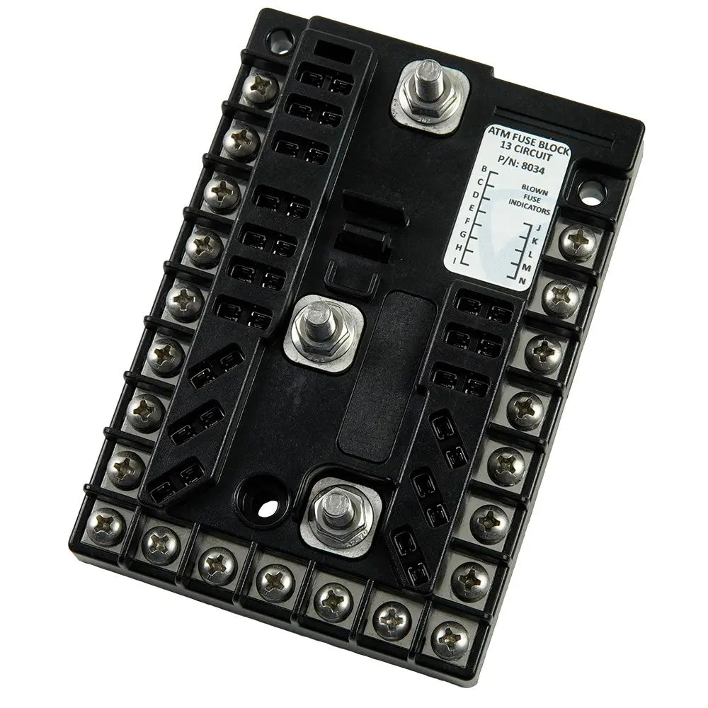 Egis Mobile Electric Fuse Block 13 Circuit + Ground 200A PDM-14