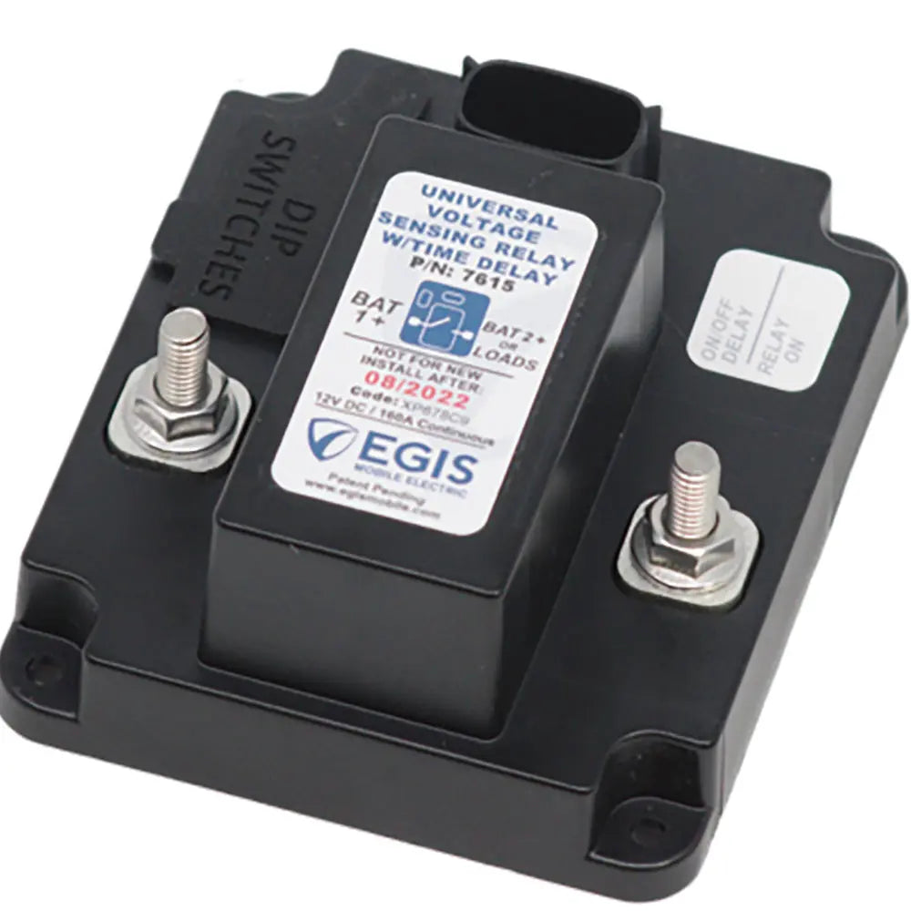 Egis Mobile Electric TH3 Universal Voltage Sensing Relay with Optional Time Delay, 160A