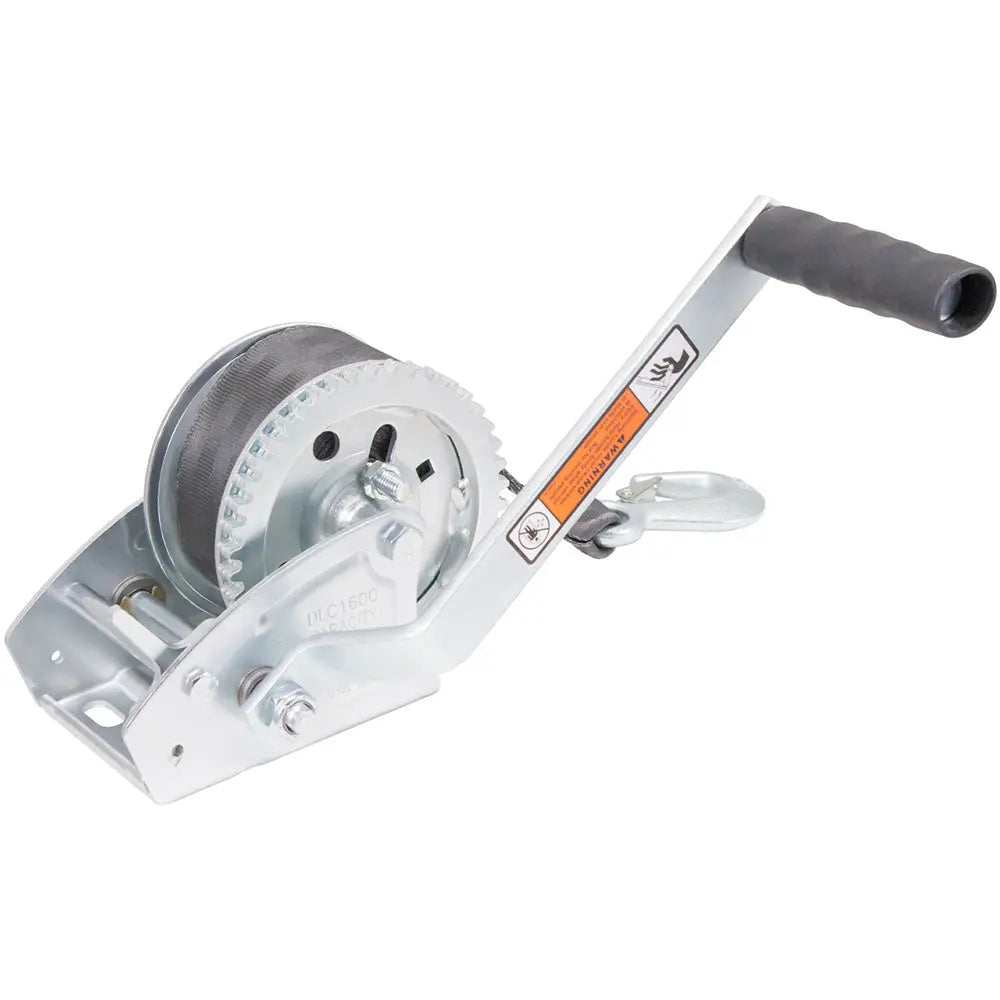 Load Rite Single-Speed Trailer Winch 1600lbs for Elite Series and 5-Starr Watercraft Trailers