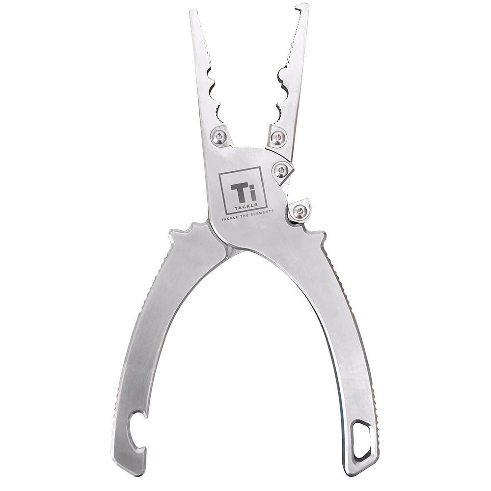 Ti-Tackle Titanium Fishing Pliers 7.5-inch Multi-Tool for Offshore Fishing
