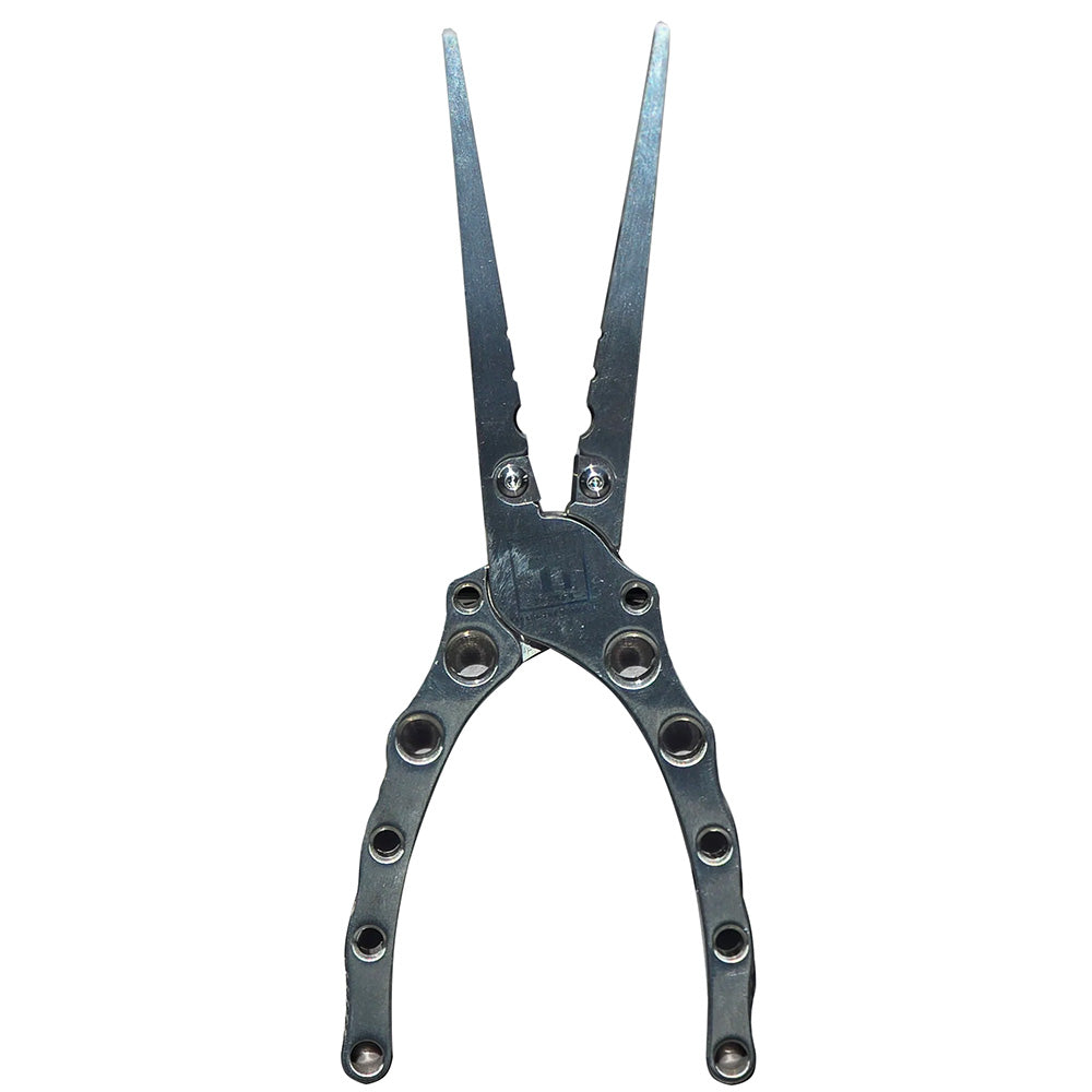 Ti-Tackle Titanium Fishing Pliers Inshore – Full Grade 5 Titanium, Rust-Resistant, Replaceable Tungsten Cutters