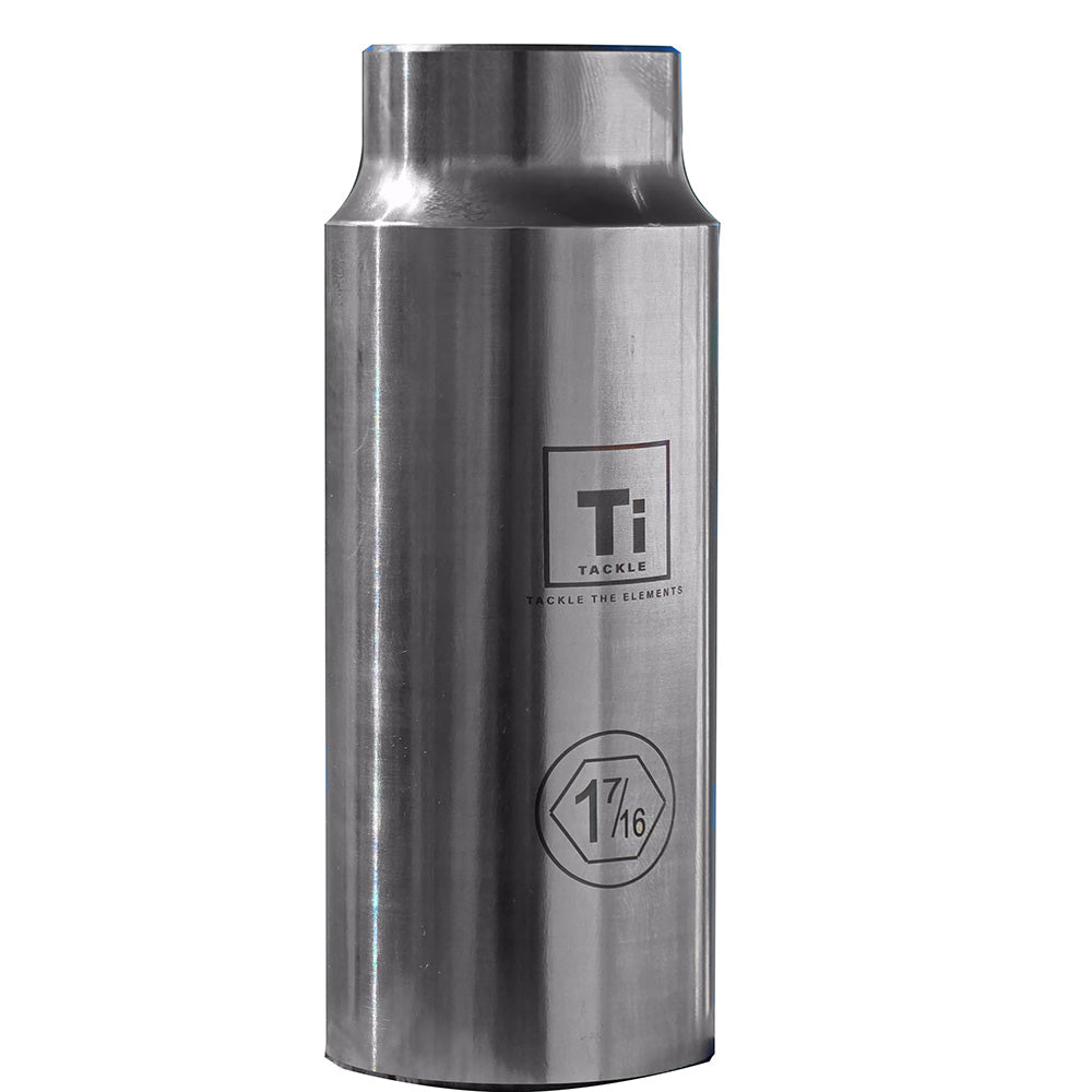 Ti-Tackle Titanium Prop Nut Socket Mercury V10 – Grade 5 Aerospace-Grade Titanium for Marine Performance