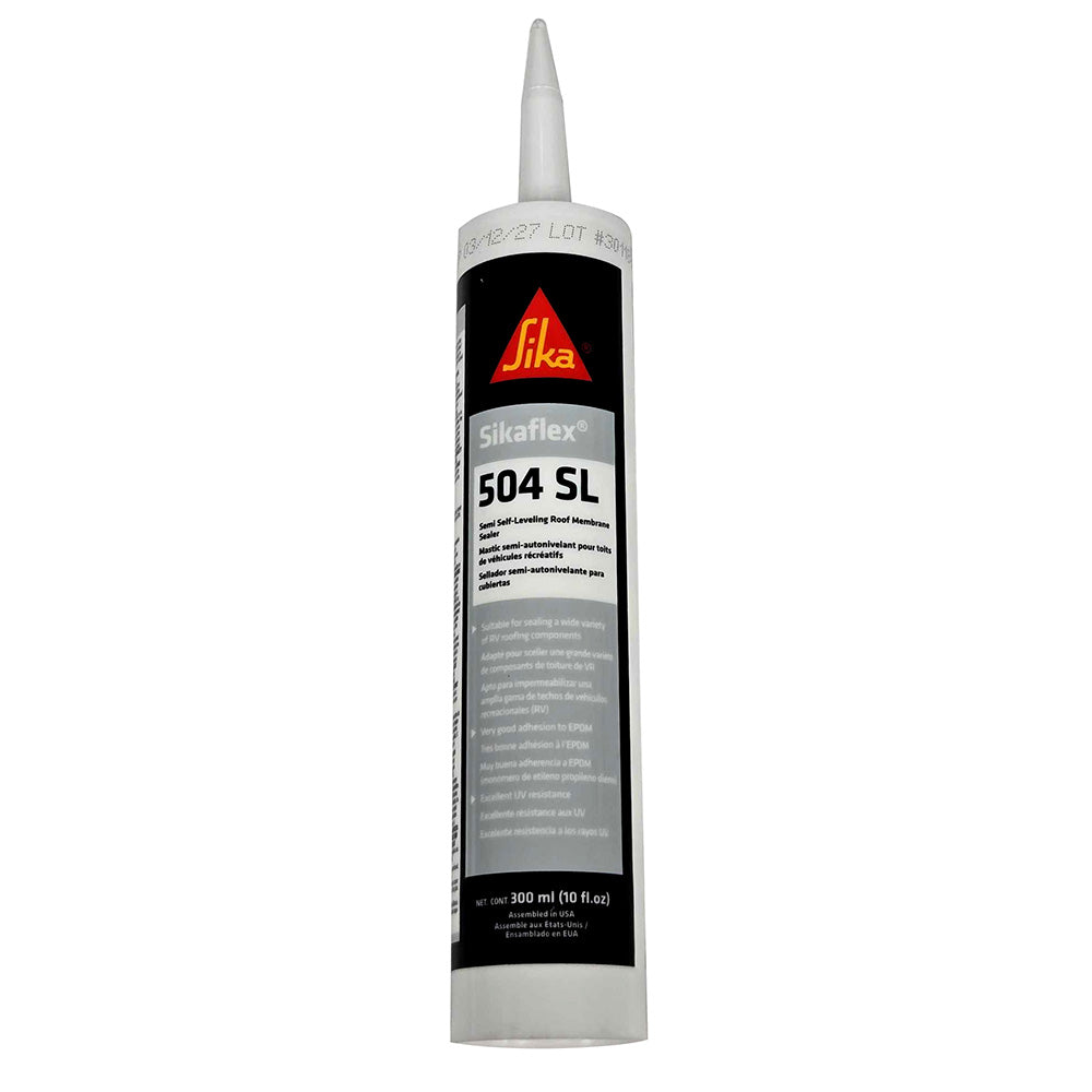 Sika Sikaflex-504 SL Semi-Leveling Roof Membrane Sealer - 300ml, White