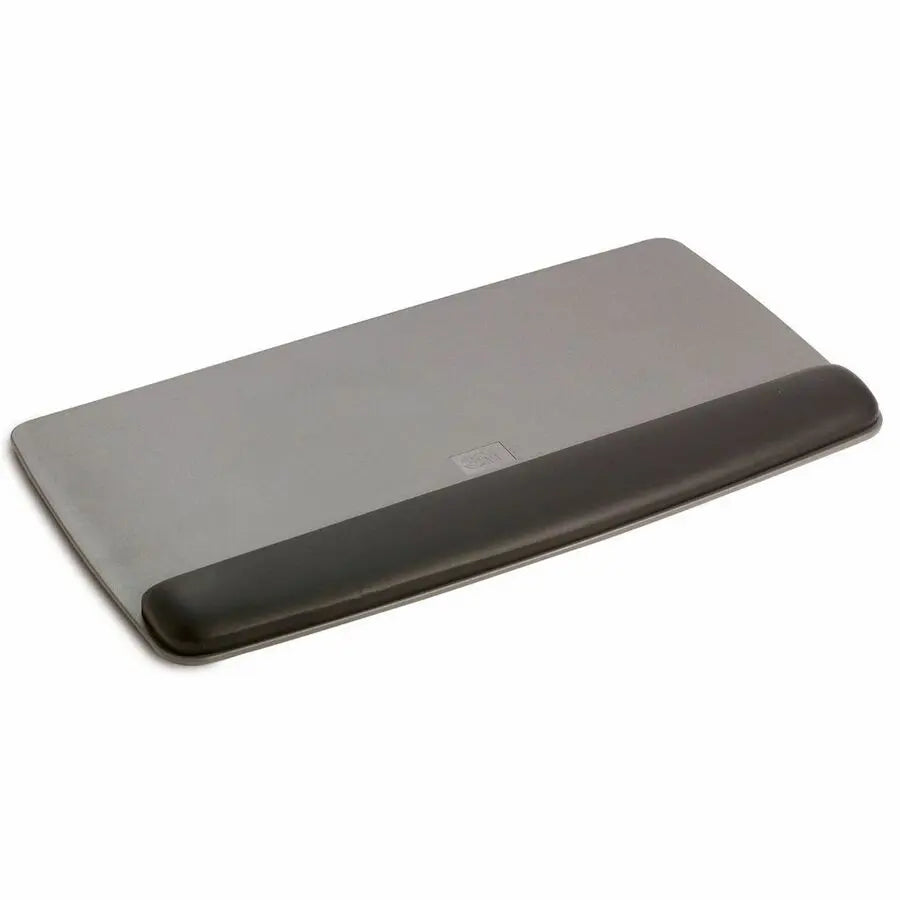 3M Gel Wristrest Platform for Keyboard – Adjustable, Antimicrobial Black Leatherette Wrist Support