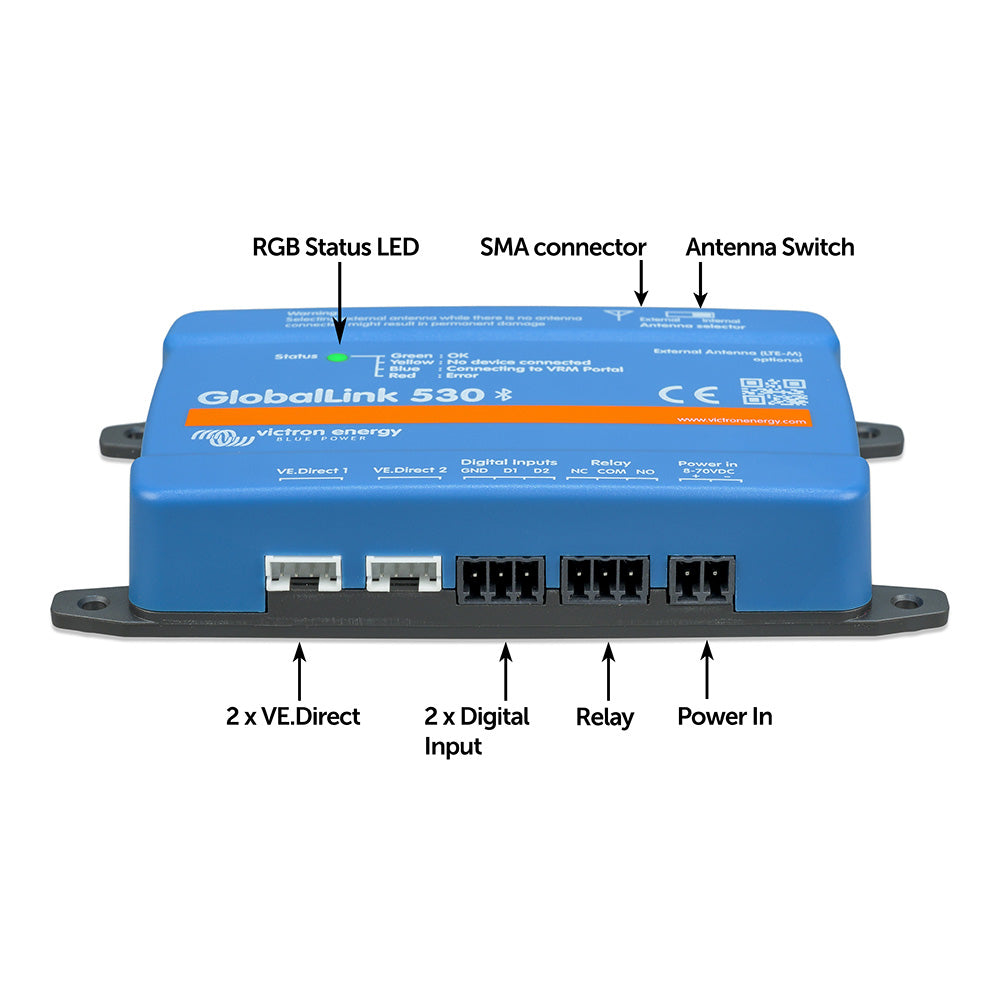 Victron Energy GlobalLink 530 Remote Monitoring Device with 4G LTE and BLE Support