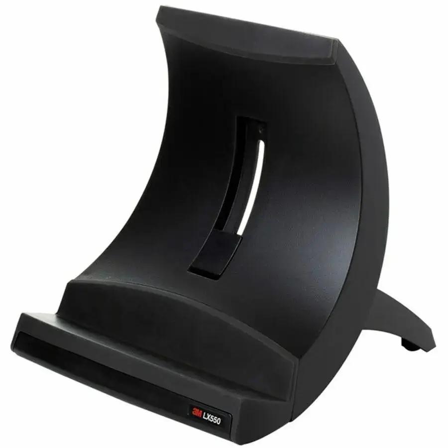 3M LX550 Ergonomic Vertical Notebook Computer Riser for Docking Stations by 3M