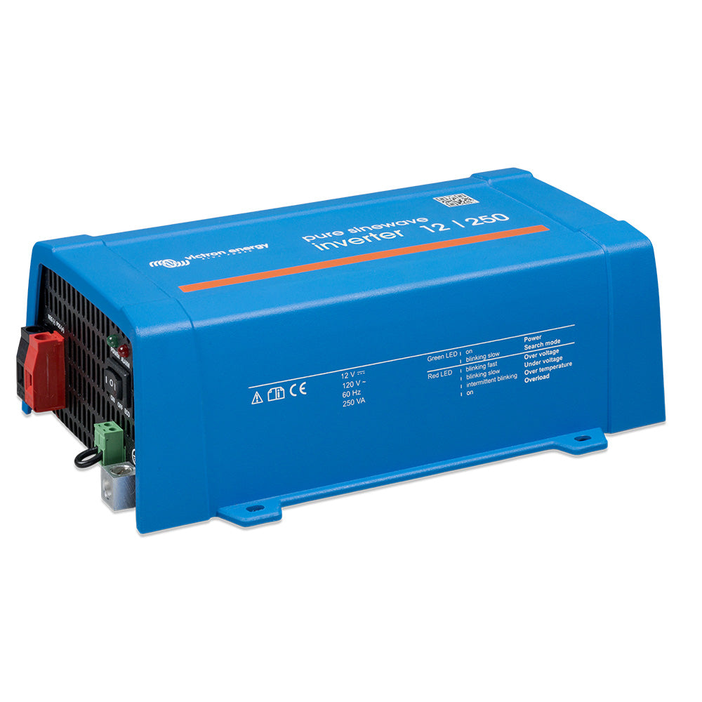 Victron Energy 12/250 Inverter with VE.Direct Connectivity and Nema 5-15R Outlets