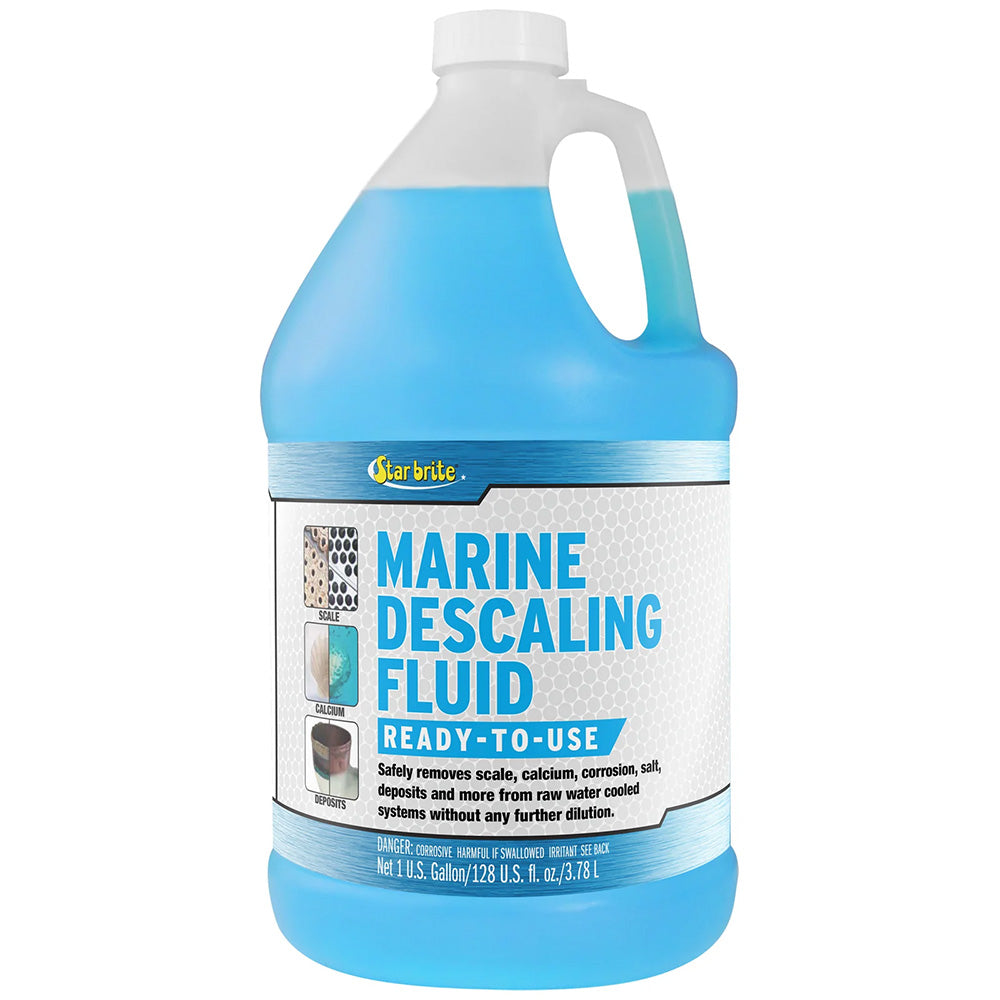 Star brite 84000 Marine Descaling Fluid Ready-to-Use, 1 Gallon