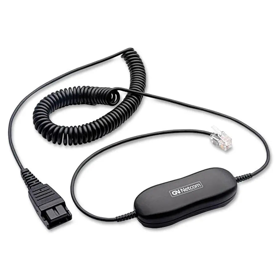 Jabra GN1200CC Smart Cord Headset Cable - 6 ft Coil for Universal Phone Compatibility