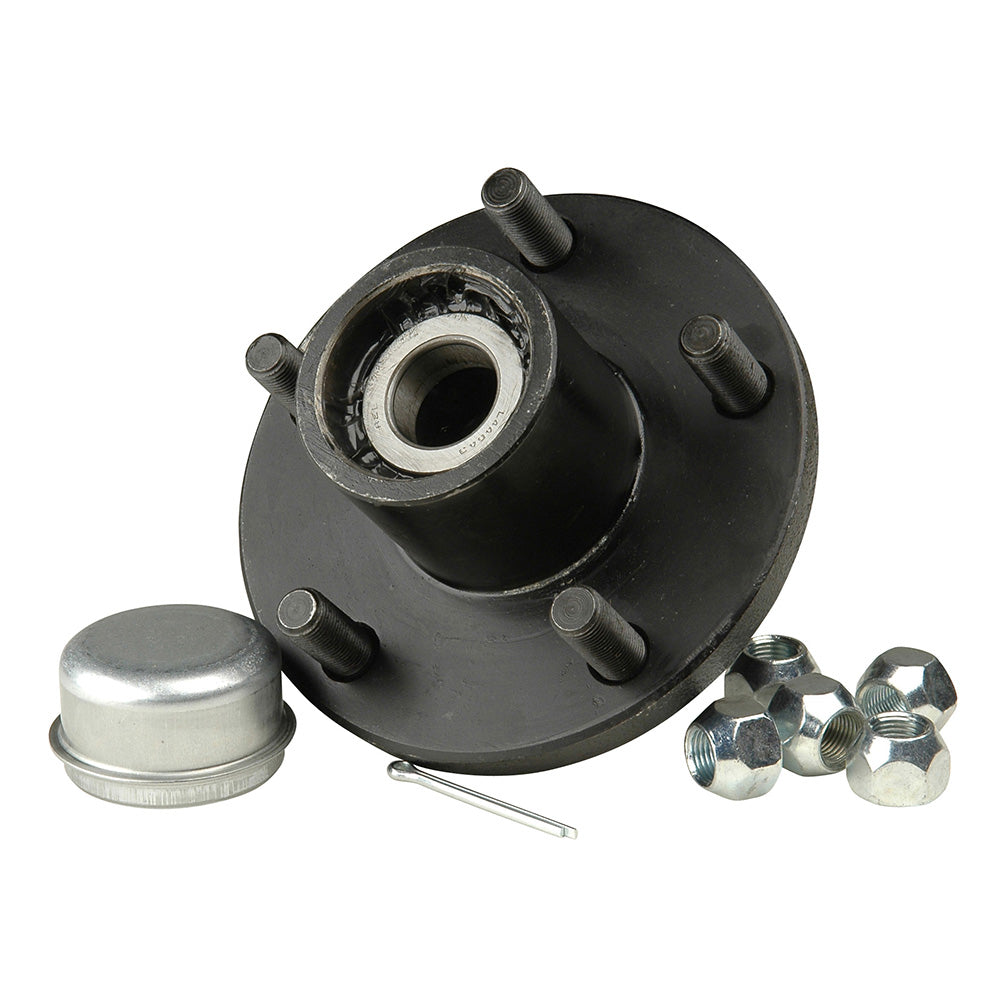 C.E. Smith 13216 Painted Hub Kit with 5 x 4-1/2-Inch Bolt Circle and 1-Inch Straight Spindle