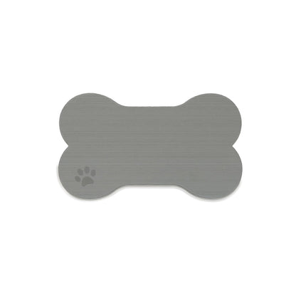 SeaDek Dog Bowl Mat, Storm Grey/Black, Small, Part Number 62713-90837