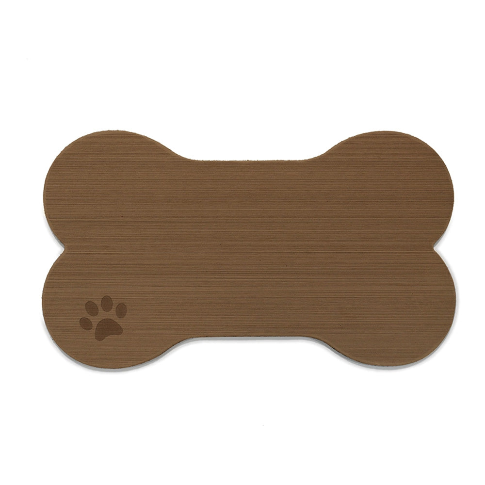 SeaDek Dog Bowl Mat, Cappuccino/Black, Large, Part Number 63207-91090