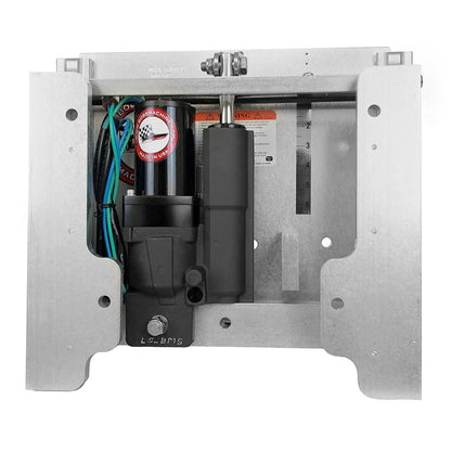 Bob's Machine 6-Inch Setback Action Series Hydraulic Jack Plate, Silver, Part 100-106010-NOPC-NOSPN-NG