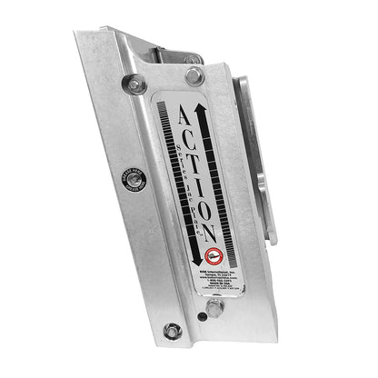 Bob's Machine 6-Inch Setback Action Series Hydraulic Jack Plate, Silver, Part 100-106010-NOPC-NOSPN-NG