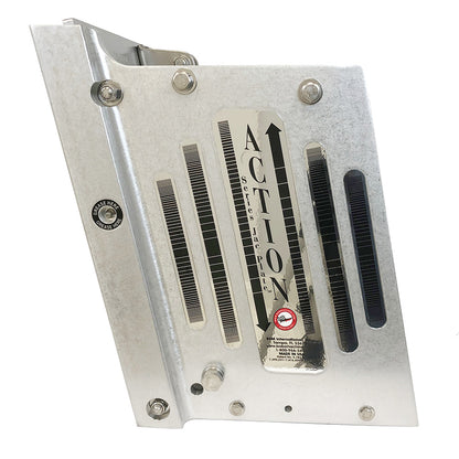 Bob's Machine 10-Inch Setback Action Series Hydraulic Jack Plate, Silver – Part 100-111000-NOPC-NOSPN-NG
